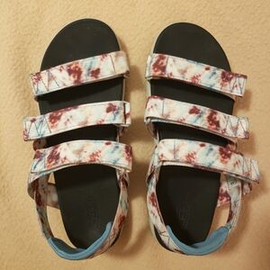 Keen Women's Elle Strappy Sandal Tie Dye 8.5